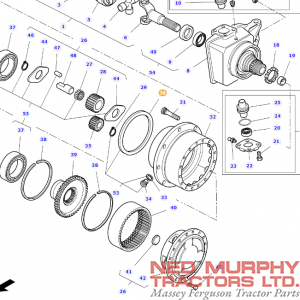 Hub Seal - 3429790M2 - Image 2