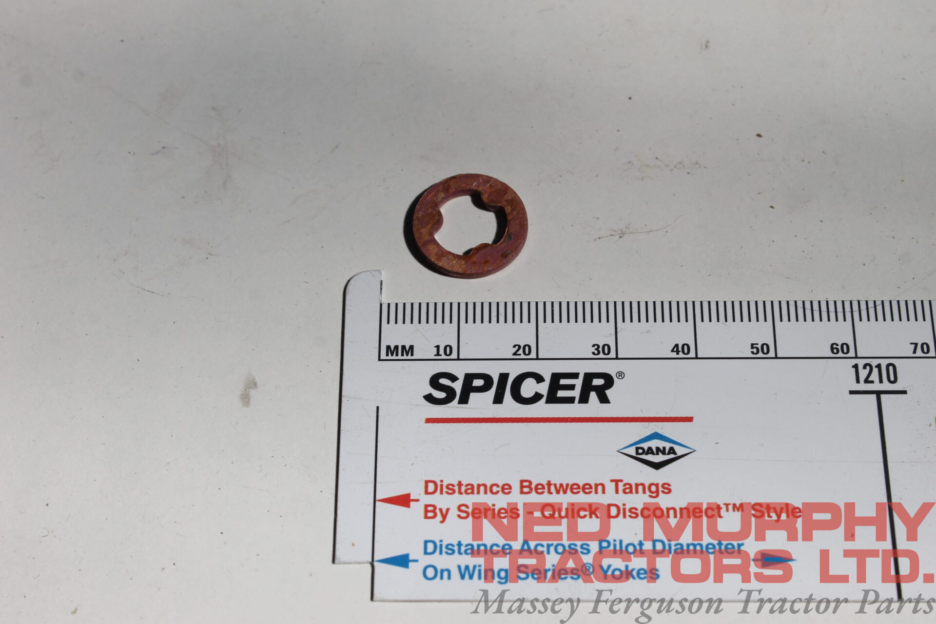 Injection System Sealing Ring, V837069032, Massey Ferguson Tractors, Ned Murphy Tractors Ltd.