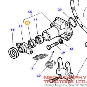 Input Shaft Housing Repair Kit 63458 - Image 2