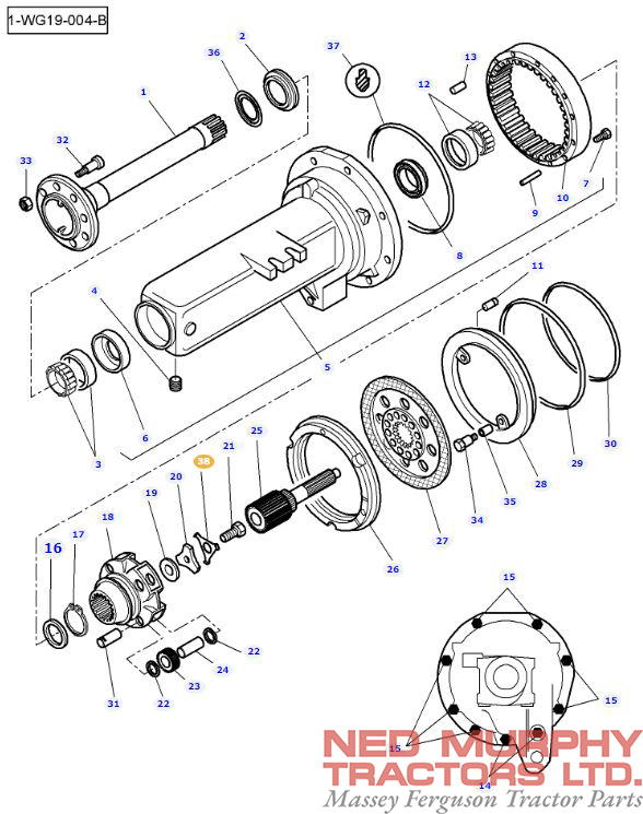 Locking Tab Washer 4301240M2 - Image 2