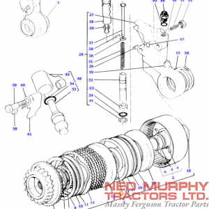 PTO Clutch Seal 1870858M1 - Image 2