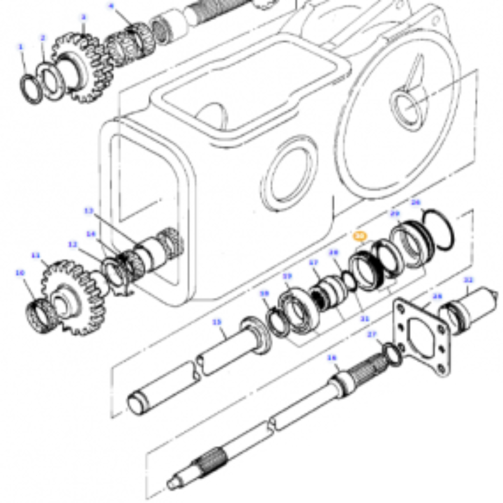 3699801M1, PTO Seal, Massey Ferguson Tractors, Ned Murphy Tractors Ltd.