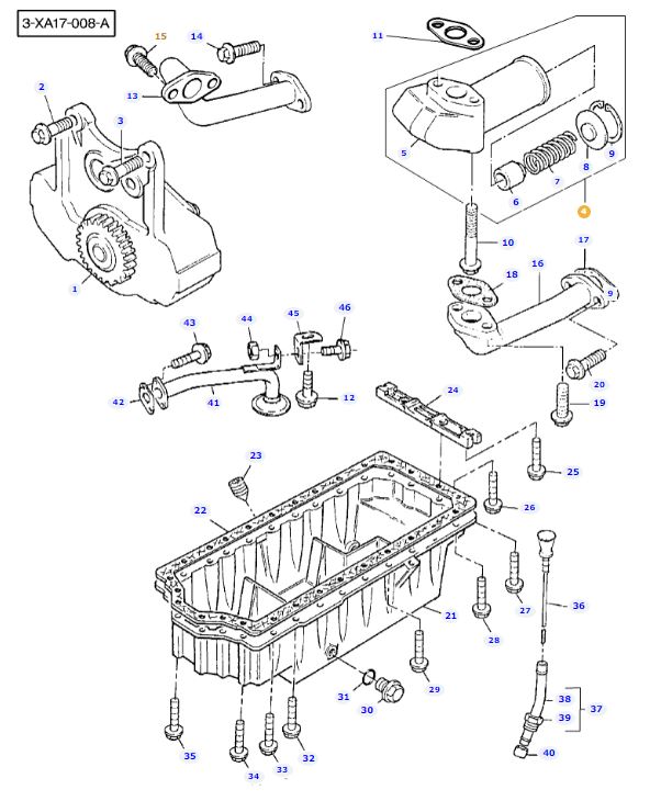 Engine Oil Valve 3637242M91 - Image 3