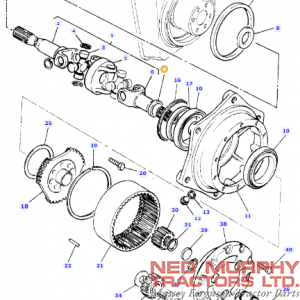 Front Axle Seal 3019957X1 - Image 2