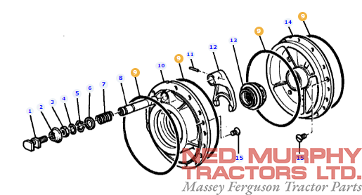 Rear Differential Seal 1860838M1 - Image 2