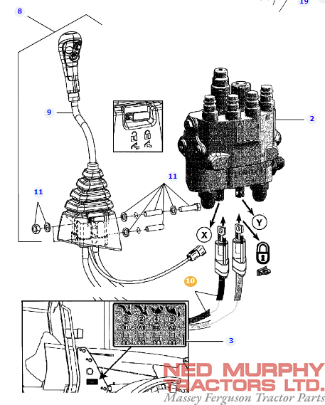 Loader Joystick Cable AL5020944 - Image 2