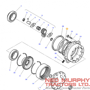 Hub Washer 3429168M1 - Image 2