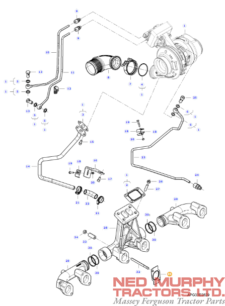 Exhaust Manifold Gasket ACW2110490 - Image 2