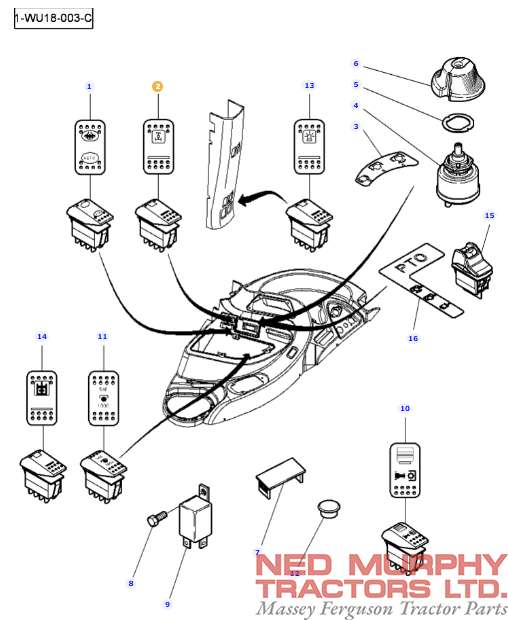 4WD Switch 4290439M1 - Image 2