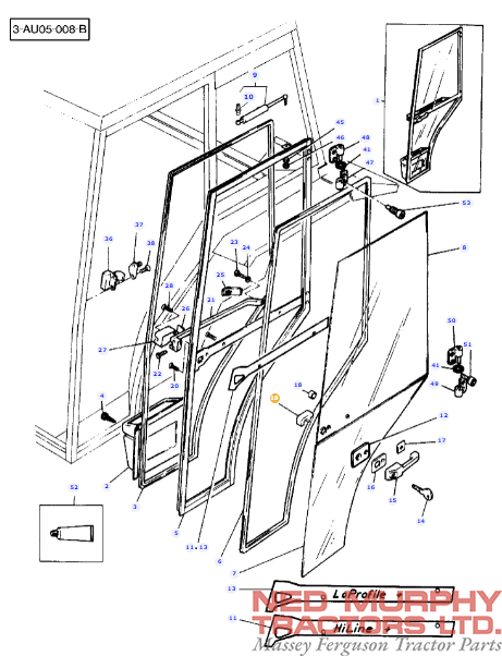 Door Handle Spacer 3901878M91 - Image 2