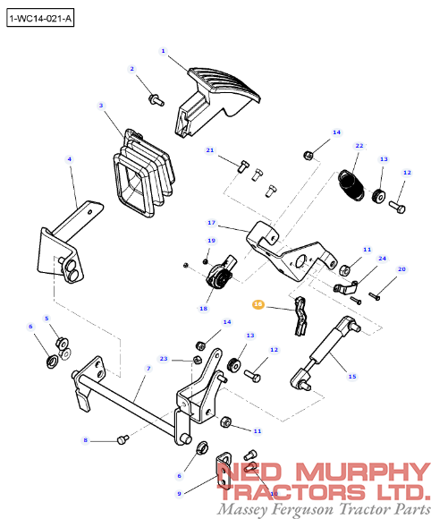 Throttle Cam 4378967M3 - Image 2
