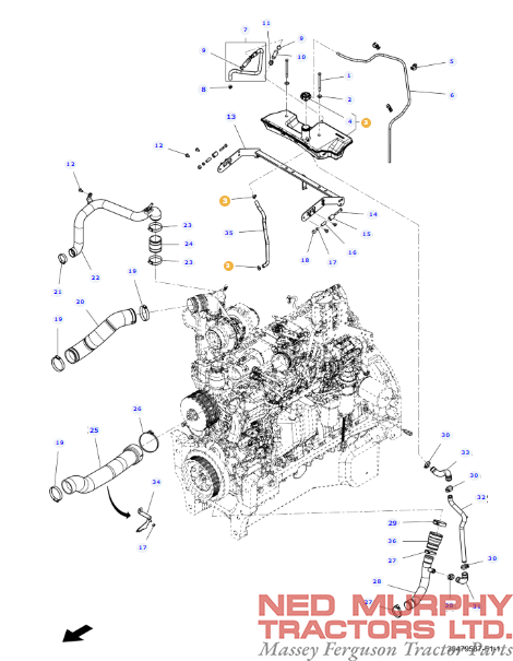 Expansion Tank 4375265M96 - Image 2