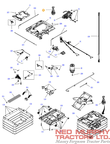 Seat Base Repair Kit F737812330200 - Image 3