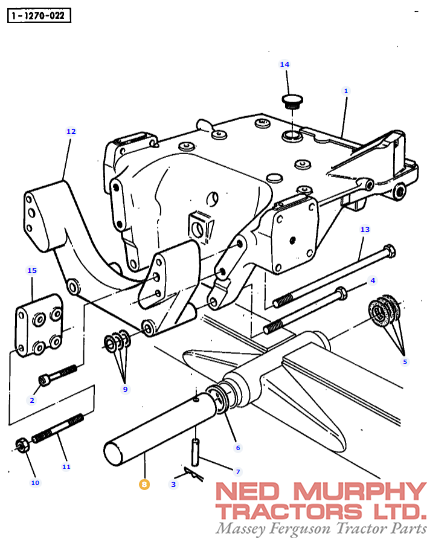 Front Axle Pin 898016M3 - Image 2