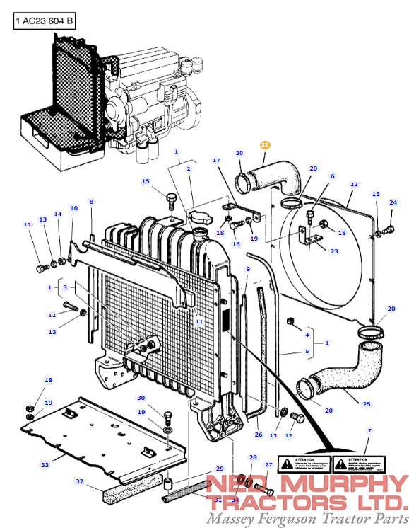 Radiator Hose - 3582179M2 - Image 2