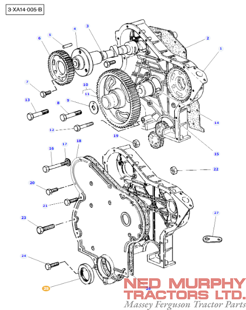 Engine Oil Seal 1447689M1 - Image 2