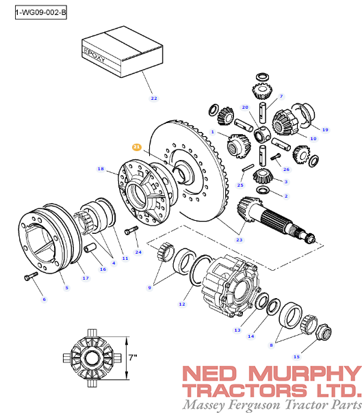 Rear Diff Bushing 3716327M3 - Image 3