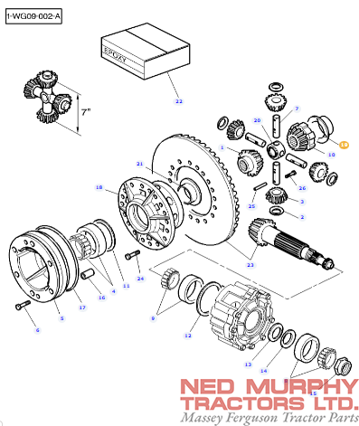 Differential Washer 3716472M3 - Image 2