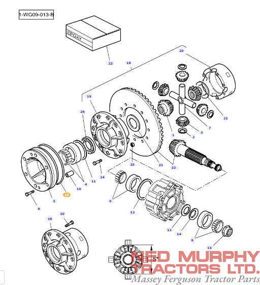 Brake Piston O-Ring 3716335M1 - Image 2