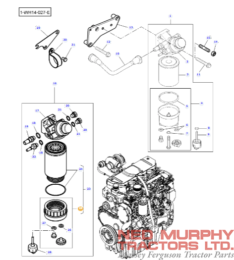 Fuel Filter Bowl 4227208M1 - Image 2