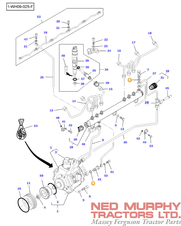 Injection System Sealing Washer V615881216 - Image 2