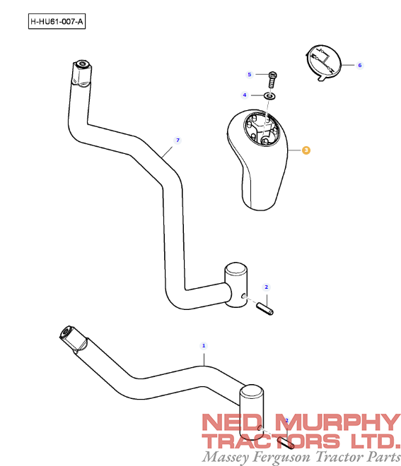 Gear Lever Knob 3781587M1 - Image 2