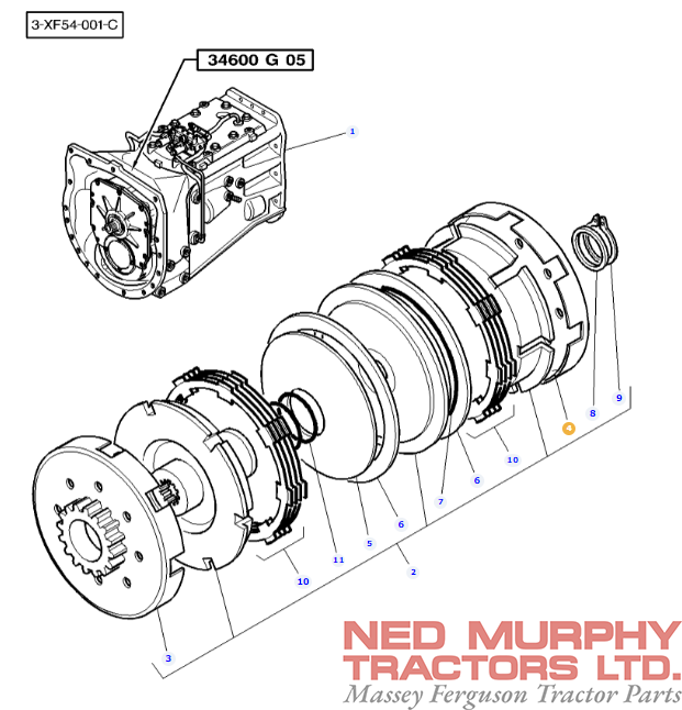 Speedshift Unit Cover 3816418M91 - Image 3