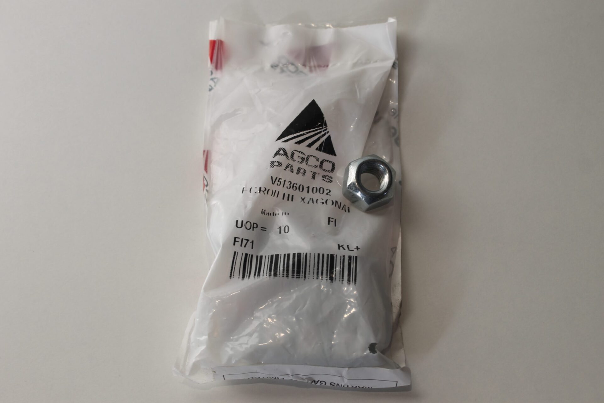 Exhaust Manifold Nut, V513601002, Massey Ferguson Tractors, Ned Murphy Tractors Ltd.