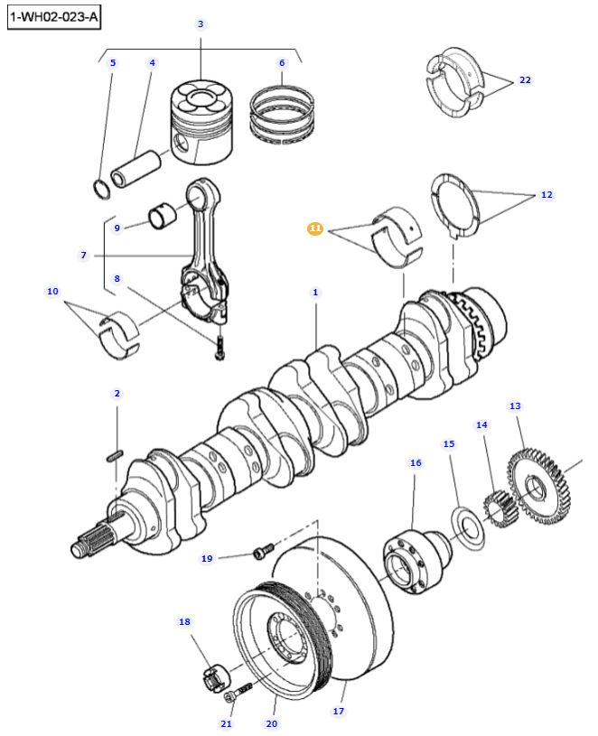 Big End Bearing V836840944 - Image 2