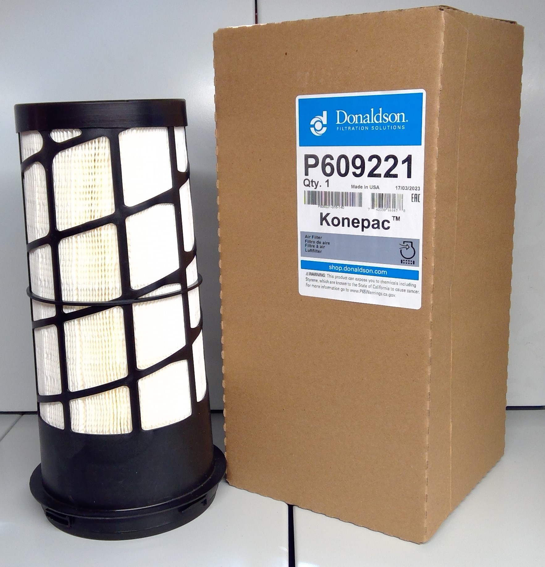 Outer Air Filter 4378148M1 - Image 2